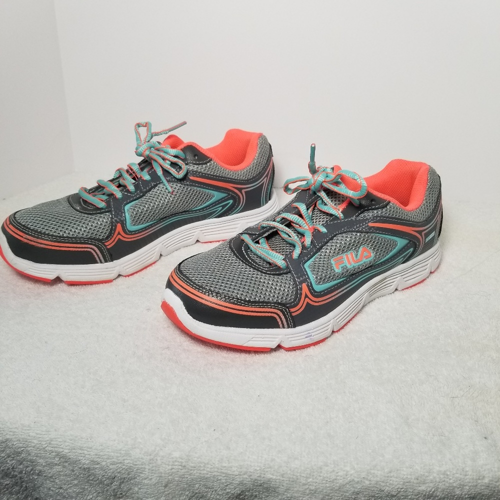 Fila Soar 2 DSL Foam Running Shoes 9 Gray/Green